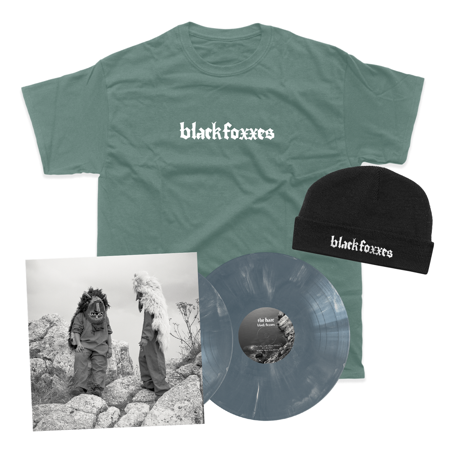 VINYL + T-SHIRT + BEANIE - BUNDLE